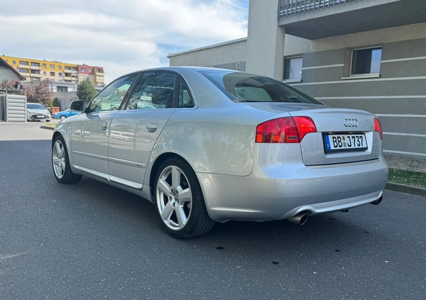 Audi A4 cena 24500 przebieg: 244000, rok produkcji 2006 z Września małe 497